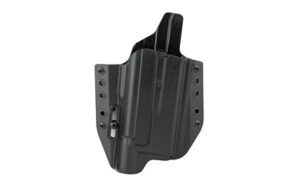 Bravo Concealment BCA-LB OWB holster for Glock 19 with X300, right-hand, black polymer