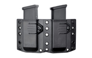 Bravo Concealment double magazine pouch, black, medium fit for G43X and P365
