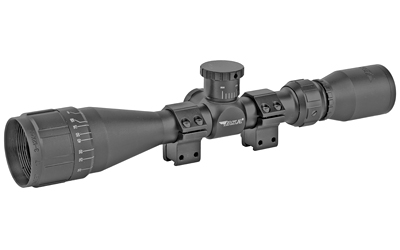 BSA Sweet 17 3-12x40 AO rifle scope in black matte with 30/30 Duplex reticle