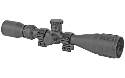 BSA Sweet 17 3-12x40 AO rifle scope in black matte with 30/30 Duplex reticle