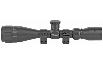 BSA Optics Sweet 17 3-9x40 AO rifle scope for .17 HMR, 30/30 Duplex, black