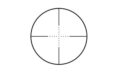 BSA Optics Outlook 3-9x40mm AO Mil-Dot air rifle scope matte black