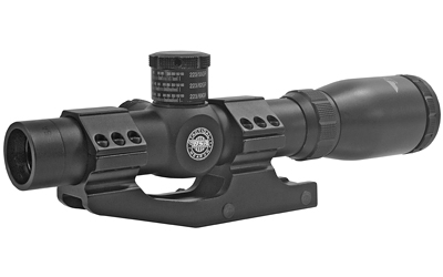 BSA Optics TACT WPN 1-4x24 MIL-DOT tactical scope side view