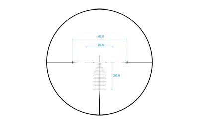 Burris XTR PS 5.5-30x56 riflescope, 34mm tube, SCR 2 MIL illuminated reticle, black finish