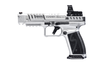 Canik SFx Rival-S 9mm 5in Chrome w/ MO2 Optic, 2x18rd - Alexander's