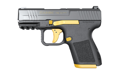 CANIK METE MC9 9mm micro-compact pistol side view 3.18 inch barrel black finish