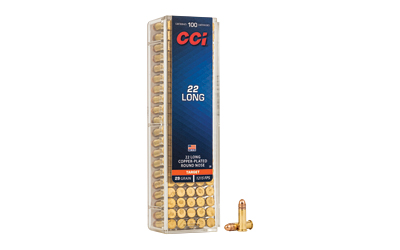 CCI 22 Long 29gr Copper-Plated Round Nose 100ct box