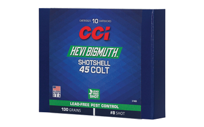 CCI HEVI-Bismuth 45 Colt 130 gr #8 — 10 rd - Alexander's