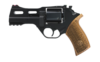 Chiappa Rhino 40DS 9mm revolver 4-inch barrel black finish walnut grip