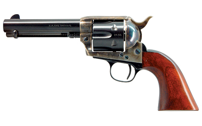 Cimarron Model P revolver .357 Magnum 4.75 inch case hardened frame walnut grip