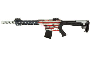Citadel Boss-25 12 gauge semi-auto shotgun American Flag Cerakote synthetic stock