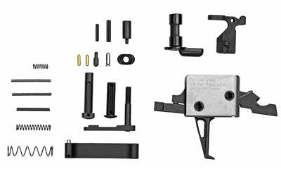 CMC Triggers AR-15 lower parts kit with single-stage flat 3-3.5 lb trigger