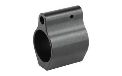 CMMG low-profile gas block .750 ID 4141 chrome moly steel black