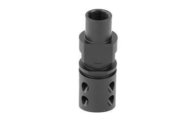 CMMG P90-style flash hider M12x1 LH black steel for 5.7x28mm PS90