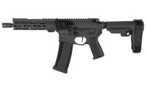CMMG Banshee MK4 9mm pistol, 8-inch barrel, Armor Black finish with RipBrace