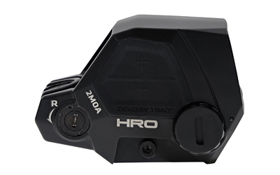 Crimson Trace HRO 2 MOA red dot reflex sight with 36.50mm objective, black anodized finish