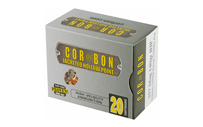 Cor-Bon 357 Magnum 140gr JHP ammunition 20rd box jacketed hollow point