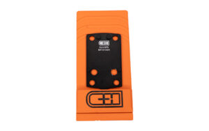 C&H Precision V4 MIL/LEO adapter plate for Holosun EPS pattern, black anodized