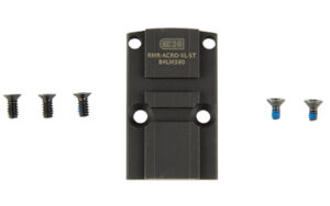 C&H Precision PLT RMR TO ACRO STL optic mounting plate in matte black