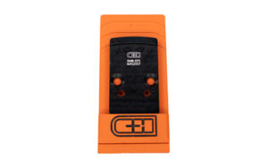 C&H Precision PLT RMR to HOLO EPS/EPS Carry optic mount, black anodized