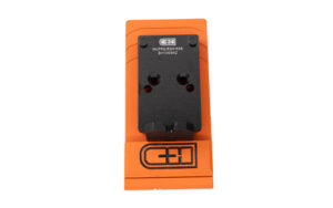 C&H Precision optics adapter plate for Walther PPQ Q4 Q5, anodized black