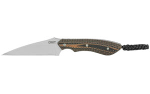 CRKT S.P.E.W. 3-inch Wharncliffe fixed blade knife with G10 handle and nylon sheath