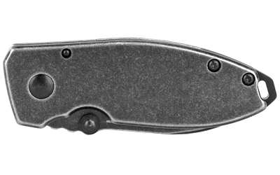 CRKT Squid folding knife, black stonewash finish, D2 steel, 2.16-inch listed size