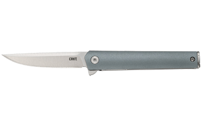 CRKT CEO Compact 7095 folding knife with 2.61-inch 1.4116 stainless steel blade and blue handle