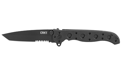 CRKT M16-10KZ 3-inch tanto folding knife, black Zytel handle