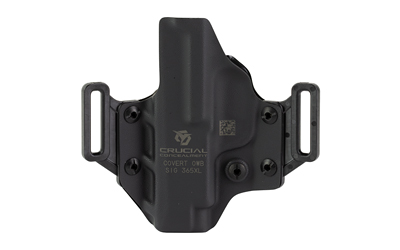 Crucial Concealment Covert OWB Kydex holster for Sig P365XL, right hand, black