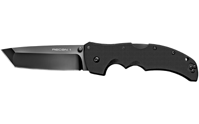 Cold Steel Recon 1 Tanto 4in folding knife S35VN DLC blade black G-10 handle