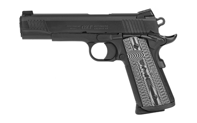 Colt Combat Unit Government CCU 45 ACP 5 in Matte Black DLC