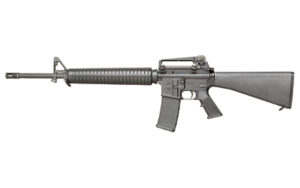 Colt AR15A4 5.56 NATO 20-inch matte black rifle with A2 fixed stock
