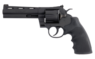 Colt Python .357 Magnum 5 inch Matte Blued revolver with Hogue rubber grip