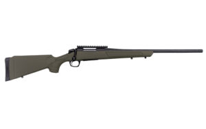 CVA Cascade .308 Win 22in threaded barrel bolt-action rifle in OD green synthetic stock