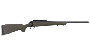 CVA Cascade .30-06 Springfield 24 inch threaded barrel rifle in black Cerakote with OD green synthetic stock