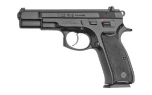 CZ-USA CZ 75B 9mm black pistol with 4.6 inch barrel and two 10-round magazines