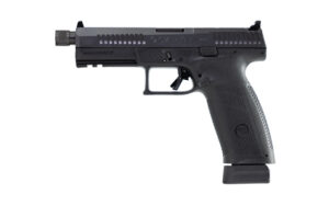 CZ P-10 F OR SR 9mm 5.1in threaded barrel optics-ready black polymer frame