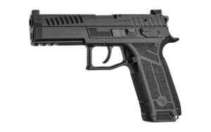 CZ P-09 F Nocturne 9mm pistol with 4.53 in barrel and optics-ready slide