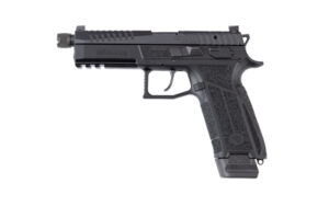 CZ P-09 F Nocturne SR 9mm suppressor-ready optics-ready pistol with threaded muzzle and two 21-round magazines