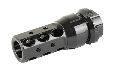 Dead Air KeyMo muzzle brake .578-28 black nitride front view
