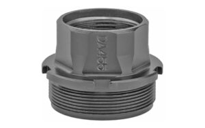 Dead Air Xeno Adapter hub-based silencer adapter 1 3/8-24 black nitride