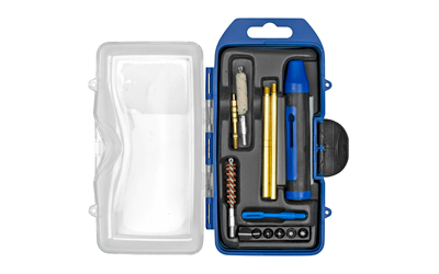 GunMaster 14-piece .22 caliber pistol cleaning kit in clamshell case