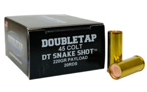 Double Tap SnakeShot .45 Long Colt 20rd box shotshells #9 shot 220gr