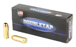 Double Tap .50 AE 275gr Lead Free SC-HP ammunition box, 20 rounds