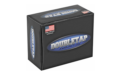 Double Tap Bonded Defense 9mm+P 115gr JHP ammunition box — 20/ct