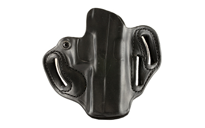 DeSantis Speed Scabbard black leather OWB holster, right hand