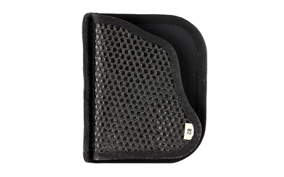 DeSantis SuperFly M44 pocket holster in black with sticky rubberized fabric and reversible flap
