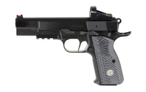 Girsan MCP35 OPS 9mm pistol with FAR‑DOT red dot optic, matte black finish