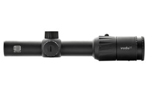 EOTECH Vudu X 1-6x24 SFP riflescope in matte black with illuminated DP1 reticle